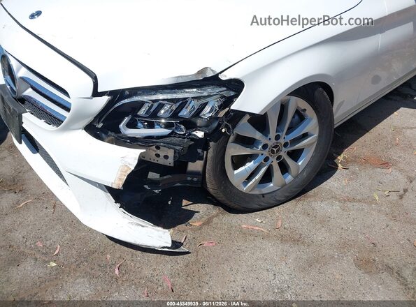W1KWF8DBXMR609977 2021 MERCEDES-BENZ C-CLASS Белый 