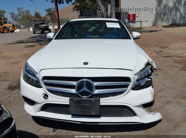 W1KWF8DBXMR609977 2021 MERCEDES-BENZ C-CLASS Белый 