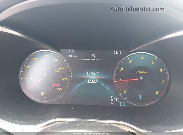 W1KWF8DBXMR611633 2021 MERCEDES-BENZ C-CLASS Черный Вид задних сидений