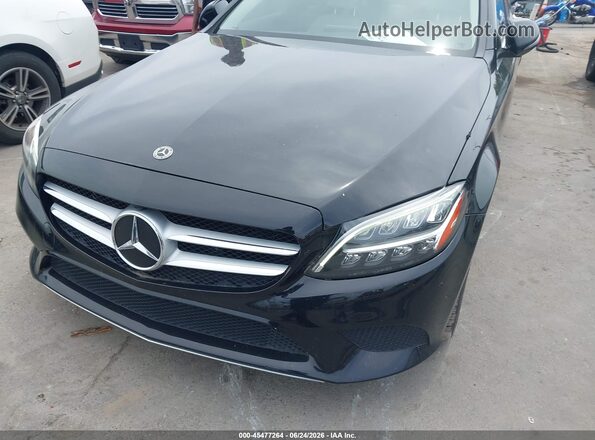W1KWF8DBXMR611633 2021 MERCEDES-BENZ C-CLASS Черный Вид спереди