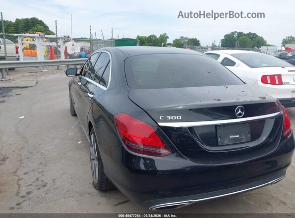 W1KWF8DBXMR611633 2021 MERCEDES-BENZ C-CLASS Черный Задняя левая четверть
