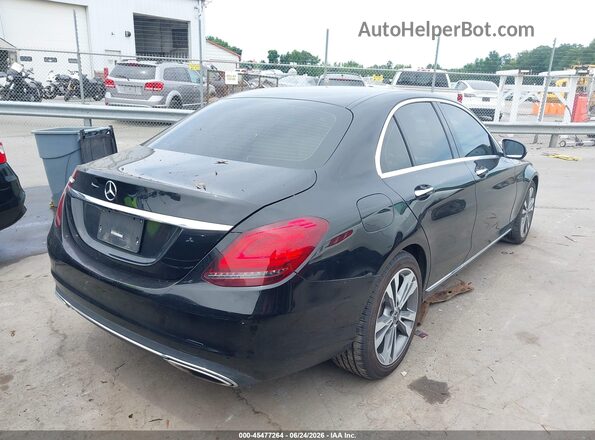 W1KWF8DBXMR611633 2021 MERCEDES-BENZ C-CLASS Черный Задняя правая четверть