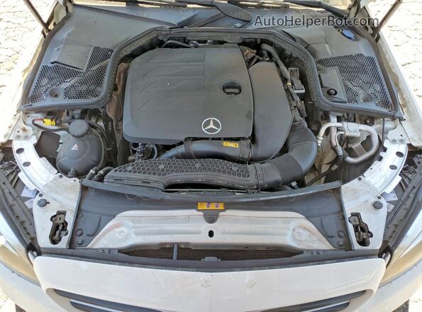 W1KWF8DBXMR631655 2021 MERCEDES-BENZ C Белый Вид задней части салона