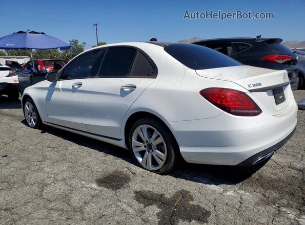W1KWF8DBXMR631655 2021 MERCEDES-BENZ C Белый Задняя левая четверть