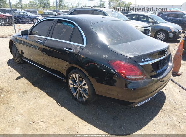 W1KWF8EB0MR638242 2021 MERCEDES-BENZ C-CLASS Black Հետևի ձախ