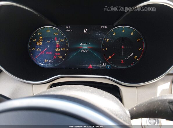 W1KWF8EB0MR638242 2021 MERCEDES-BENZ C-CLASS Черный Вид задних сидений