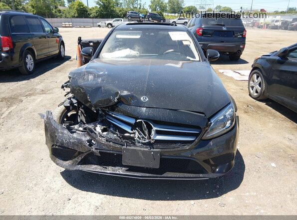 W1KWF8EB0MR638242 2021 MERCEDES-BENZ C-CLASS Черный Вид щитка приборов