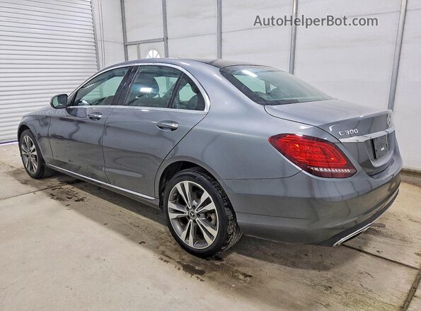 W1KWF8EB0MR641450 2021 MERCEDES-BENZ C Gray უკანა მარცხენა