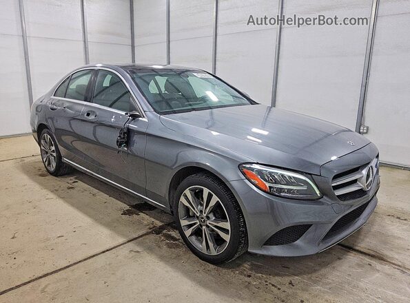 W1KWF8EB0MR641450 2021 MERCEDES-BENZ C Gray წინა მარჯვენა