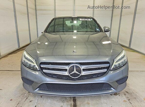 W1KWF8EB0MR641450 2021 MERCEDES-BENZ C Gray წინა ხედი