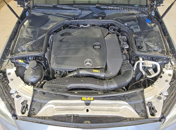 W1KWF8EB0MR641450 2021 MERCEDES-BENZ C Gray უკანა სალონის ხედი