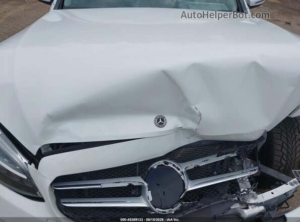 W1KWF8EB1MR633941 2021 MERCEDES-BENZ C-CLASS Белый Вид сзади