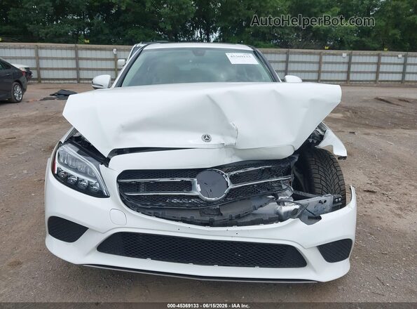 W1KWF8EB1MR633941 2021 MERCEDES-BENZ C-CLASS Белый Вид щитка приборов