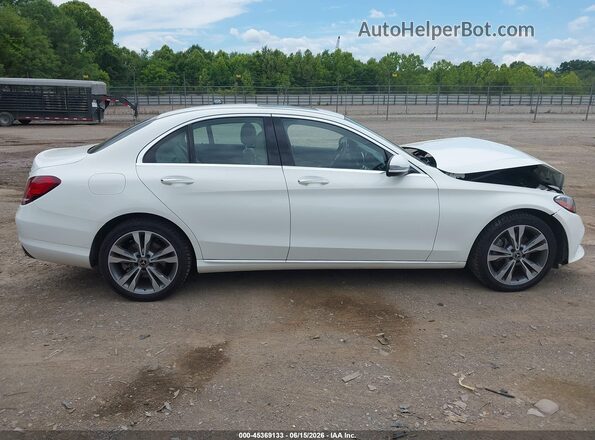 W1KWF8EB1MR633941 2021 MERCEDES-BENZ C-CLASS Белый Вид задней части салона
