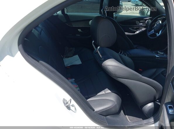 W1KWF8EB1MR649640 2021 MERCEDES-BENZ C-CLASS White Vista de la etiqueta del VIN