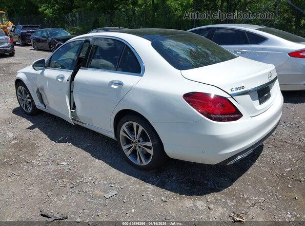 W1KWF8EB1MR649640 2021 MERCEDES-BENZ C-CLASS White Trasero izquierdo