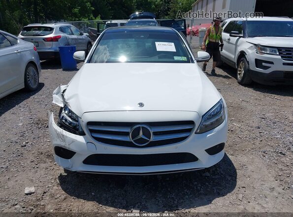 W1KWF8EB1MR649640 2021 MERCEDES-BENZ C-CLASS White Vista del salpicadero
