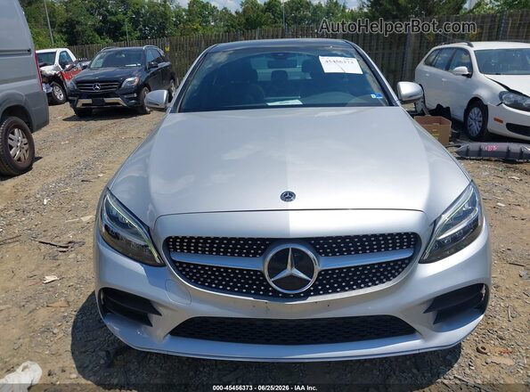 W1KWF8EB1MR651825 2021 MERCEDES-BENZ C-CLASS Silver Սալոնի հետևի տեսք