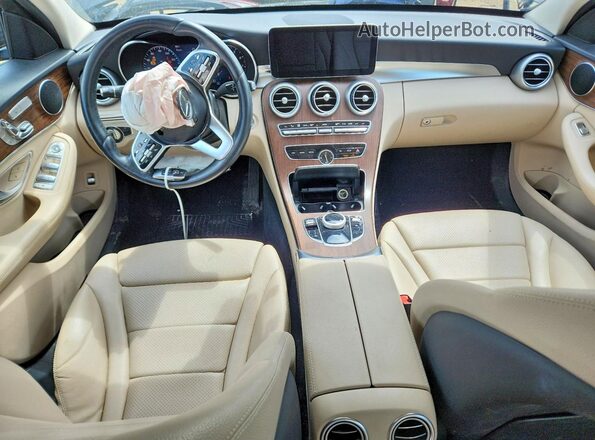 W1KWF8EB2MR642762 2021 MERCEDES-BENZ C Черный Вид панели приборов