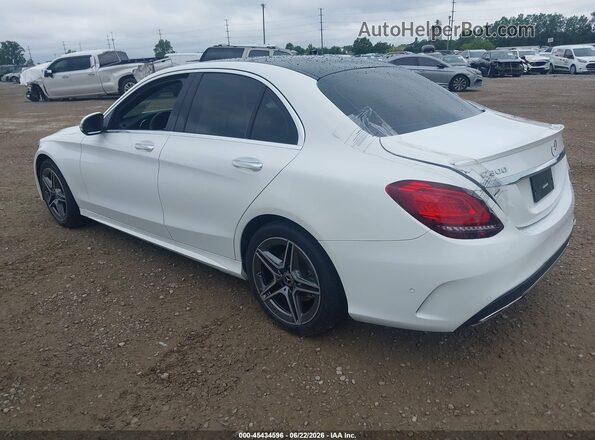 W1KWF8EB2MR647525 2021 MERCEDES-BENZ C-CLASS White Հետևի ձախ