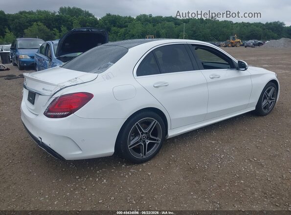 W1KWF8EB2MR647525 2021 MERCEDES-BENZ C-CLASS White Հետևի աջ