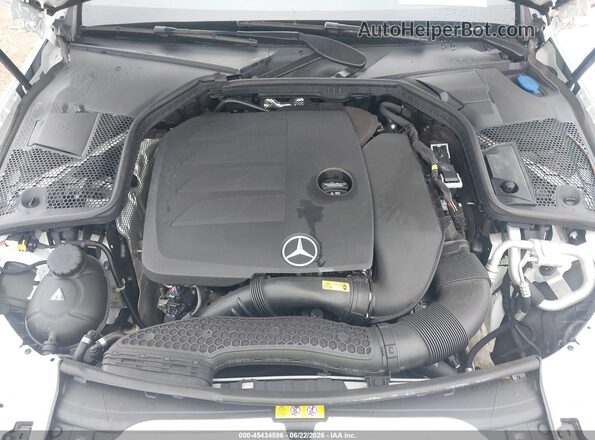 W1KWF8EB2MR647525 2021 MERCEDES-BENZ C-CLASS White Հետևի տեսք