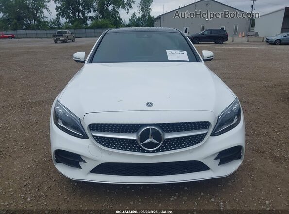 W1KWF8EB2MR647525 2021 MERCEDES-BENZ C-CLASS White Սարքավորումների վահանակի տեսք