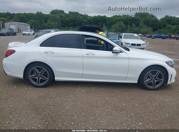 W1KWF8EB2MR647525 2021 MERCEDES-BENZ C-CLASS White Սալոնի հետևի տեսք