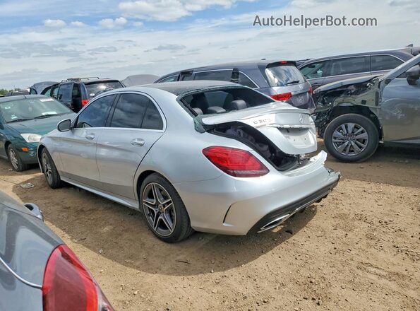 W1KWF8EB3MR628918 2021 MERCEDES-BENZ C Silver უკანა მარცხენა