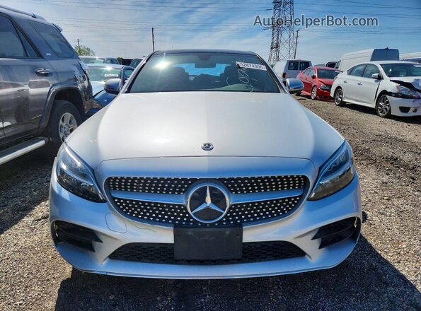 W1KWF8EB3MR628918 2021 MERCEDES-BENZ C Silver წინა ხედი