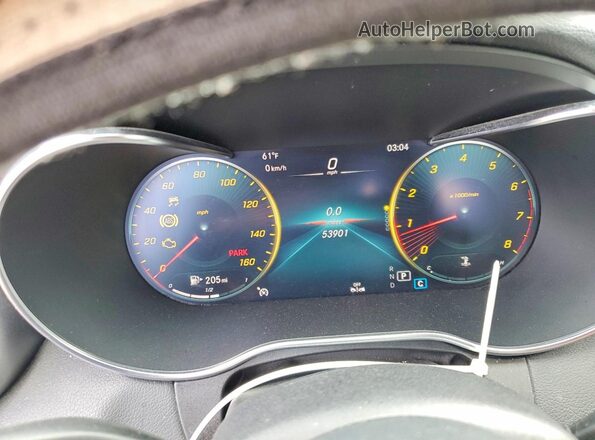 W1KWF8EB3MR628918 2021 MERCEDES-BENZ C Silver ხელსაწყოთა პანელის ხედი