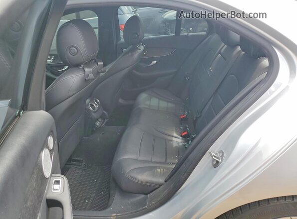 W1KWF8EB3MR628918 2021 MERCEDES-BENZ C Silver უკანა სავარძლების ხედი