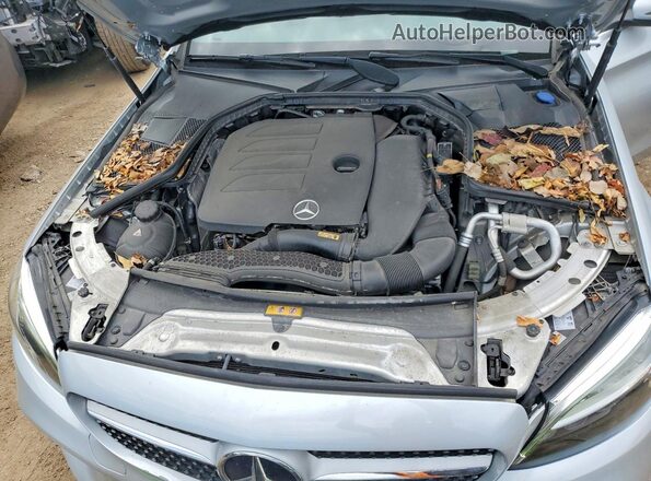W1KWF8EB3MR628918 2021 MERCEDES-BENZ C Silver უკანა სალონის ხედი
