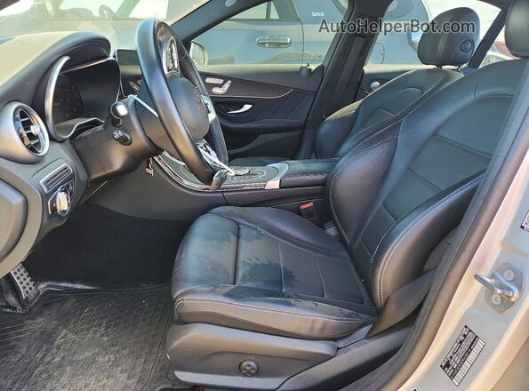 W1KWF8EB3MR628918 2021 MERCEDES-BENZ C Silver წინა სალონის ხედი