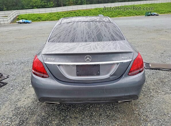 W1KWF8EB4MR610640 2021 MERCEDES-BENZ C Gray Rear view