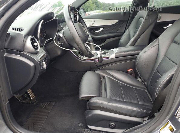 W1KWF8EB4MR610640 2021 MERCEDES-BENZ C Gray Front interior view