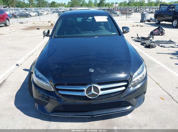 W1KWF8EB4MR646666 2021 MERCEDES-BENZ C-CLASS Black უკანა სალონის ხედი