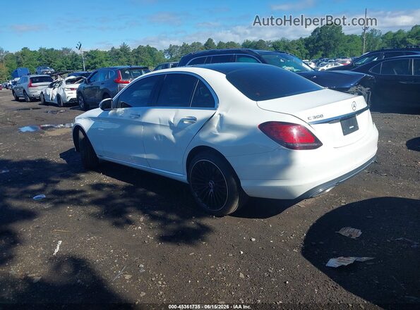 W1KWF8EB6LR593788 2020 MERCEDES-BENZ C-CLASS White Задня ліва чверть
