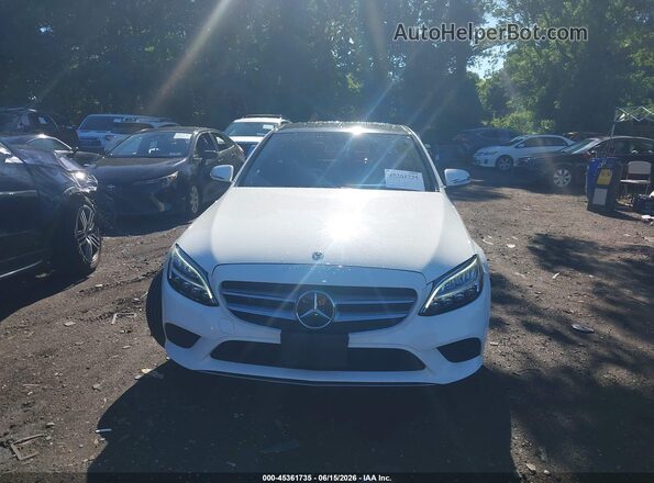 W1KWF8EB6LR593788 2020 MERCEDES-BENZ C-CLASS White Вид щитка приладів