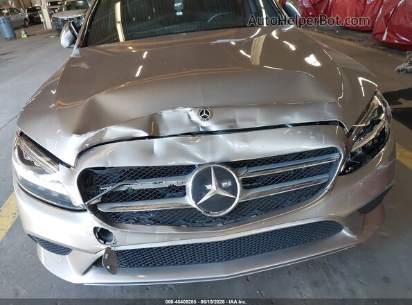 W1KWF8EB6MR642666 2021 MERCEDES-BENZ C-CLASS Желто-коричневый Вид спереди