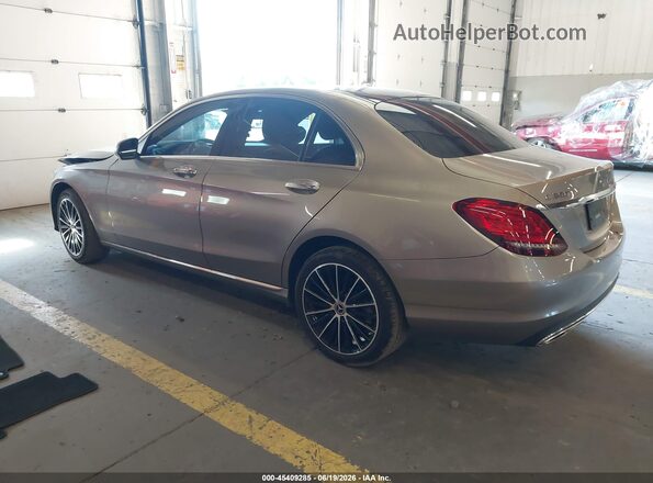 W1KWF8EB6MR642666 2021 MERCEDES-BENZ C-CLASS Желто-коричневый Задняя левая четверть