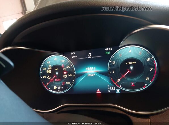 W1KWF8EB6MR642666 2021 MERCEDES-BENZ C-CLASS Желто-коричневый Вид задних сидений