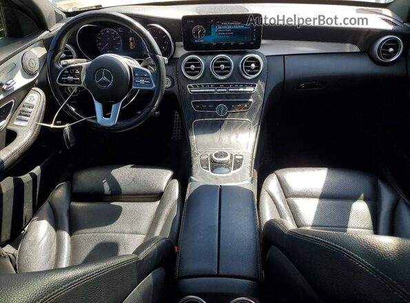 W1KWF8EBXLR594426 2020 MERCEDES-BENZ C Black Widok deski rozdzielczej