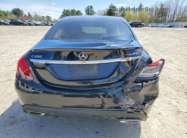 W1KWF8EBXLR594426 2020 MERCEDES-BENZ C Black Widok z tyłu