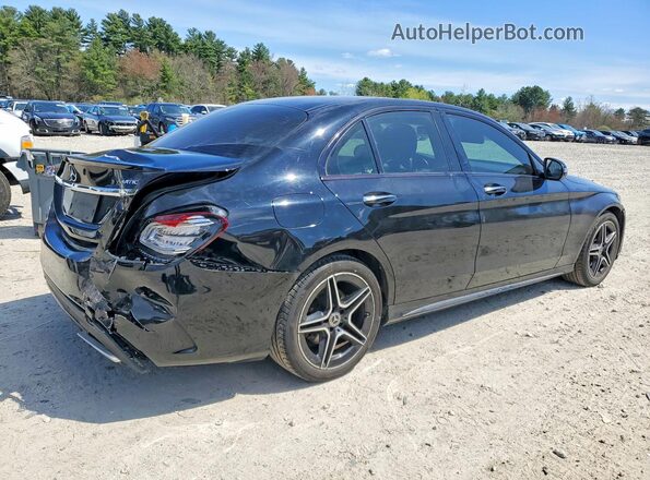 W1KWF8EBXLR594426 2020 MERCEDES-BENZ C Black Tył prawy