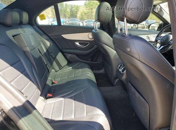 W1KWF8EBXLR594426 2020 MERCEDES-BENZ C Black Widok tylnych siedzeń