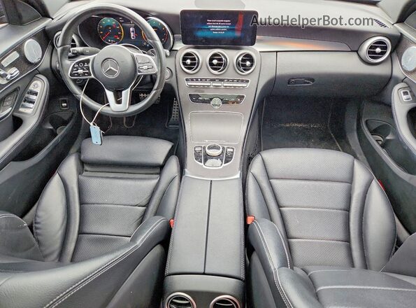 W1KWF8EBXMR629029 2021 MERCEDES-BENZ C Silver Dashboard view