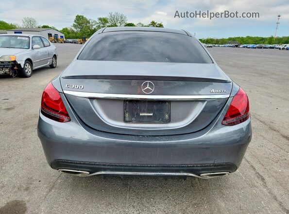 W1KWF8EBXMR629029 2021 MERCEDES-BENZ C Silver Rear view