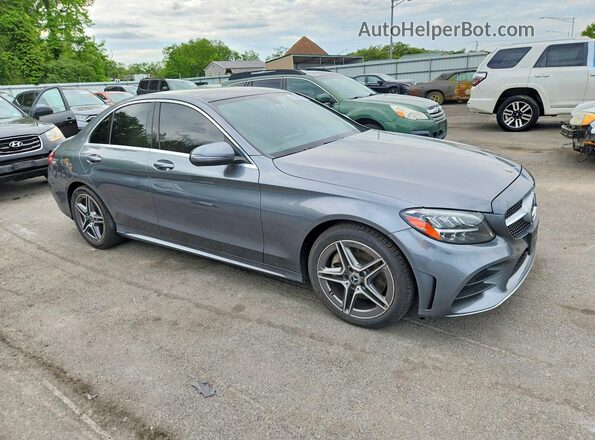 W1KWF8EBXMR629029 2021 MERCEDES-BENZ C Silver Front right