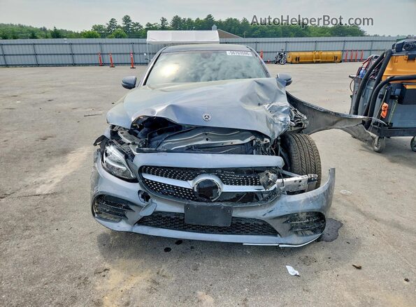 W1KWF8EBXMR651581 2021 MERCEDES-BENZ C Gray Widok z przodu